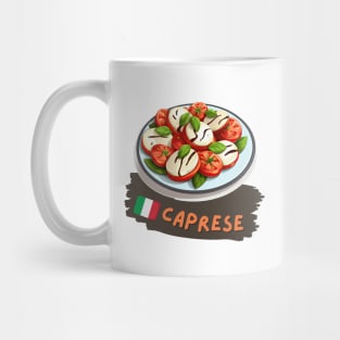 Caprese| Italian cuisine | Traditional Food Mug